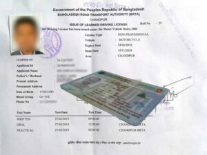 ড্রাইভিং লাইসেন্স পেতে বাধ্যতামূলক প্রশিক্ষণ,  ভাতাও দেবে সরকার