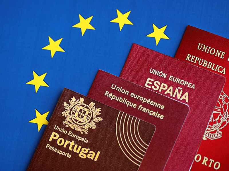 EU fingerprint and photo travel rule