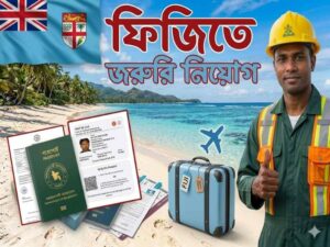 সরকারি ভাবে ফিজিতে কর্মী নিয়োগ 2026